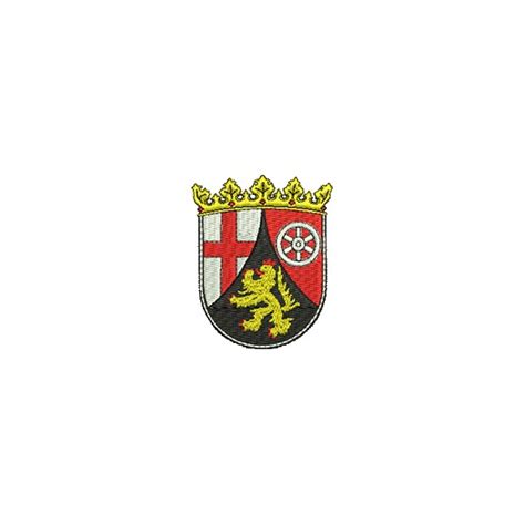 Aufnäher Wappen Rheinland Pfalz Midi Meine Aufnaher