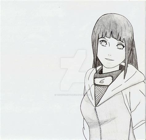 Sketsa Gambar Hinata Garlerisket