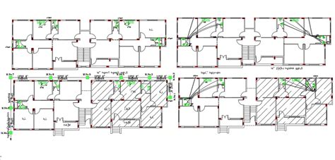 Apartment Plumbing Layout Plan Cad Drawing Dwg File Cadbull
