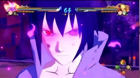 Naruto Ultimate Ninja Storm 4 Uchiha Sasuke Gameplay Youtube