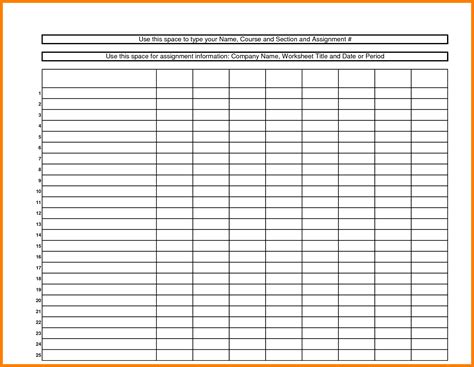 Free Printable Spreadsheet Template If This Budget Sheet Isnt Right