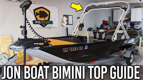 Jon Boat Bimini Top Guide Everything You Need To Know Youtube
