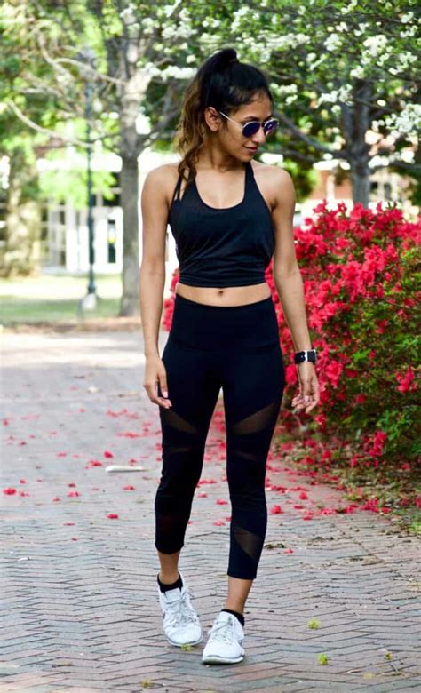 Black Workout Outfit And My Workout Routine An Unblurred Lady