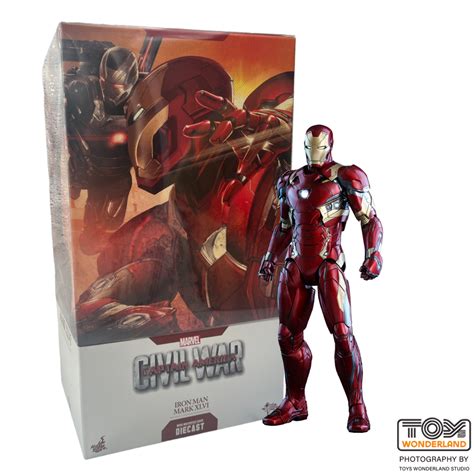 Hot Toys Captain America Civil War Iron Man Mark Xlvi Mms353d16