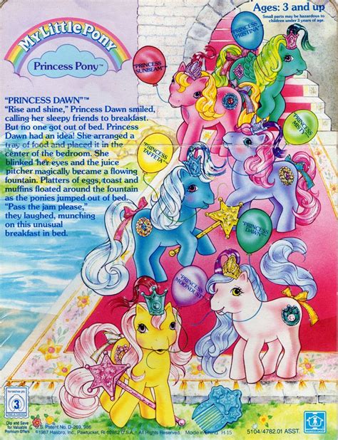 80s Original My Little Pony Characters With Pictures