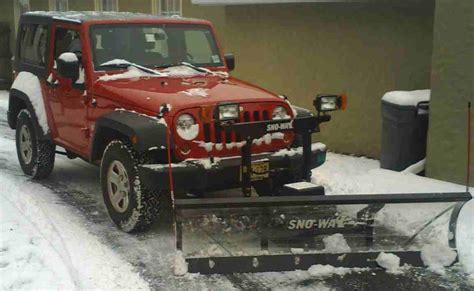 Total 77 Imagen Snow Plow For A Jeep Wrangler Abzlocalmx
