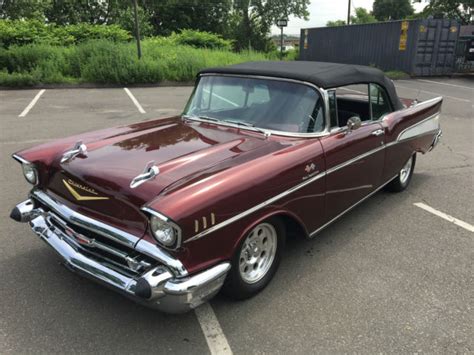 1957 Chevy Bel Air Convertible Restomod Price Reduced