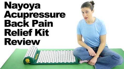 Nayoya Acupressure Back Pain Relief Kit Review Ask Doctor Jo Youtube