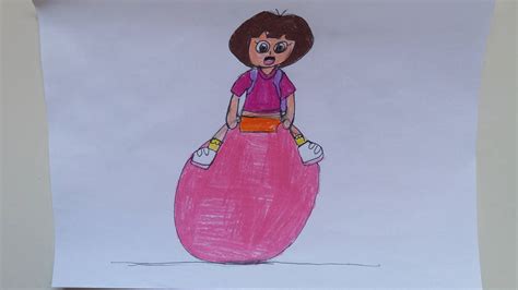 Dora In A Hopper Ball By 95darts On Deviantart