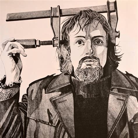 Fred van der Wal - portret met lijmklem kopen? Bied vanaf 65