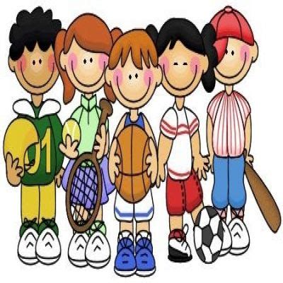 Teachers will download six free sports cleats clipart images. Kids Sports Clipart | Free download on ClipArtMag