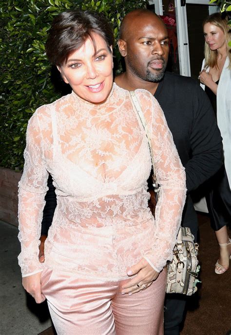 Kris Jenner Exposes Assets In See Through Reveal Daily Star