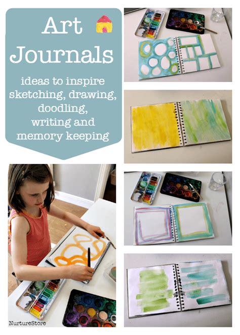 Art Journal Ideas For Kids To Scrapbook Their Summer Nurturestore
