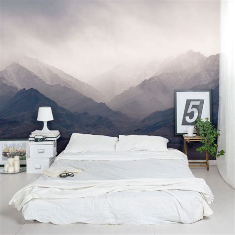 Misty Mountains Wall Mural