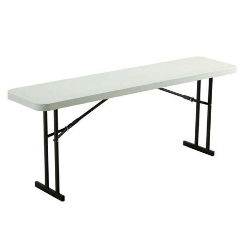Lifetime 6 Ft Folding Seminar And Conference White Table 80176 The