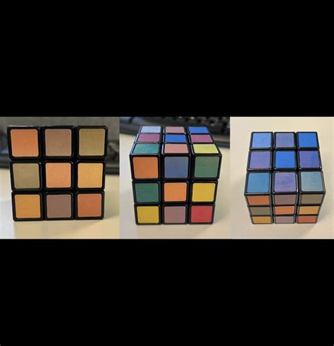 Color Changing Rubiks Cube That Took Me A Month To Solve Same Face 3
