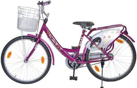 Atlas Celia Plus 24inches Bike For Teens Violetandsilver 24 T Girls Cycle
