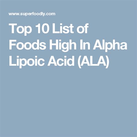 What Foods Have Alpha Linolenic Acid At Patricia Radcliff Blog