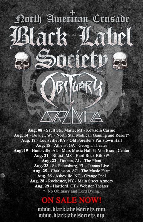 Black Label Society Tour Dates 2020 Concert Tickets And Live Streams Bandsintown