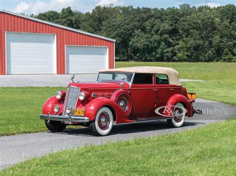 1936 Packard One Twenty Convertible Sedan Hershey 2017 Rm Auctions