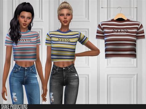 428 T Shirt By Shakeproductions At Tsr Sims 4 Updates
