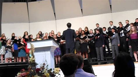 Wheaton College Concert Choir Singing Didnt My Lord Deliver Daniel