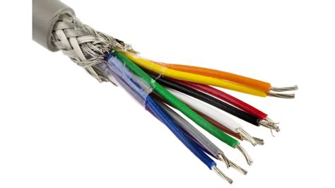 B953103 Ge321 Alpha Wire Multicore Data Cable 023 Mm² 10 Cores 24