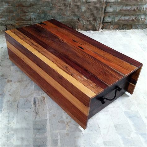 I'm so in love with this crate turned into a coffee table!!! Reclaimed Crate Coffee Table - Sobu - Touch of Modern