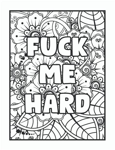 41 Dirty Funny Coloring Pages For Adults Adult Coloring Book Etsy Uk