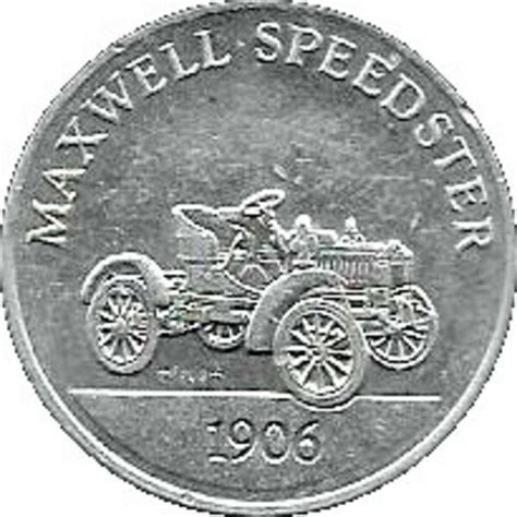 Jeton - Sunoco Antique Car Coin Series 2 (Maxwell Speedster; Instant