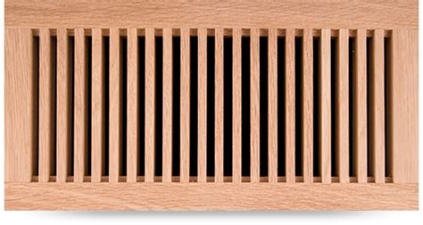 Metal floor registers are more prone to being rusted and that is why they might last for a shorter amount of time. Wood Registers: Flush Mount Grilles - Pacific Register Company