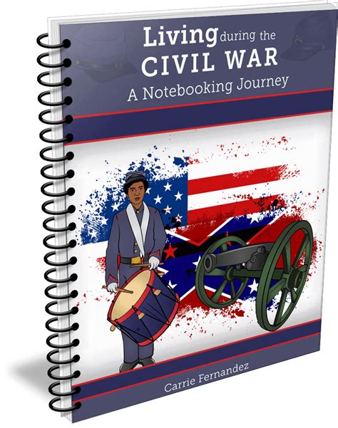 Living During The Civil War A Notebooking Journey Daily Skill Building