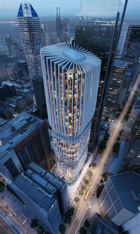 Melbourne Skyscraper Tower Of Stacked Vase Zaha Hadid Architects
