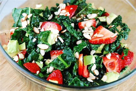 Kale Strawberry And Avocado Salad Recipe 5 Points