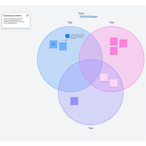 3 Circle Venn Diagram Template Lucidspark