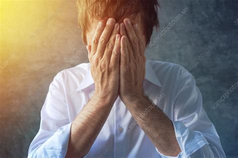 Depressed Man Stock Image F0217970 Science Photo Library