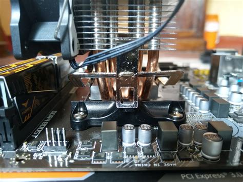 Am4 Cpu Cooler Installation Using The Brackets Rbuildapc