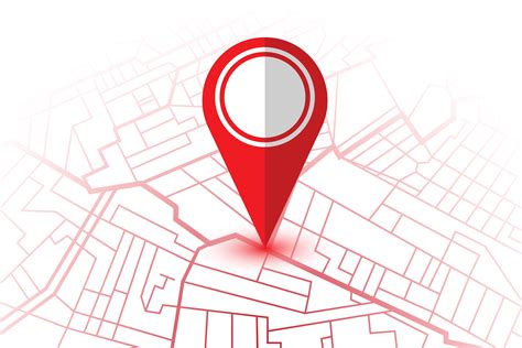 Blue Map Location Pin Icon Vector Image Free Svg