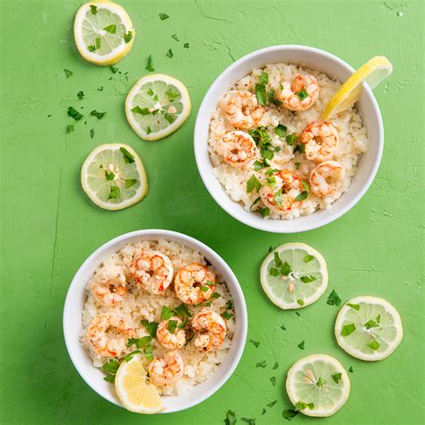 This easy shrimp recipe can be made in under 30 minutes with no hassle or stress. Garlic Shrimp Scampi with Cauliflower Rice - Instant Pot ...