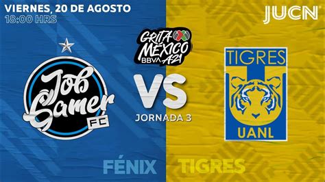 JobGamer FC vs Tigres UANL Grita México A21 LIGA BBVA MX 20 de