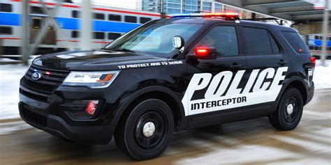 The 2016 Ford Police Interceptor Utility. Law enforcement officers