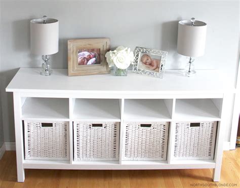 Favorite this post mar 24 ikea hemnes glass display cabinet. Furniture on a Budget - Ikea BRANÄS and Hemnes Sofa Table ...