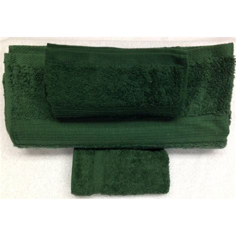 Majestic Bath Set Hunter Green Set Of 6 Towels