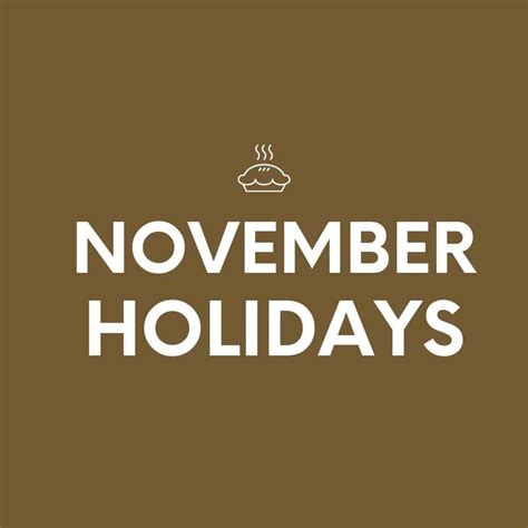 November Holidays 2023 Fun And Unique Reasons To Celebrate