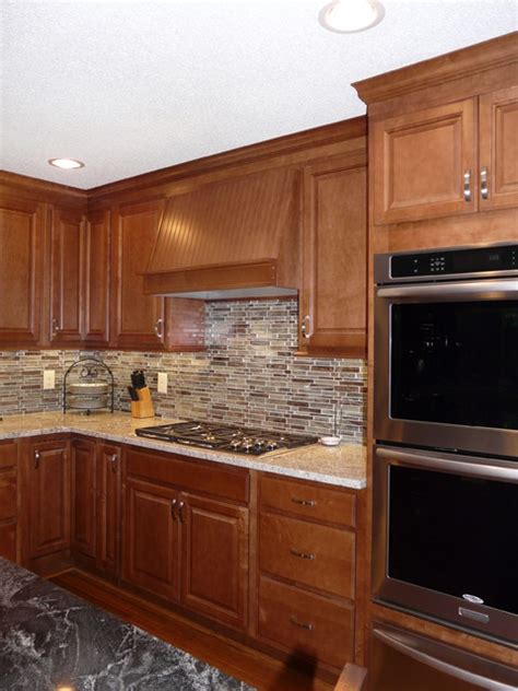 All caramel melamine kitchen cabinet on alibaba.com have utilized innovative designs to make kitchens perfect. Caramel kitchen update - Transitional - Kitchen ...
