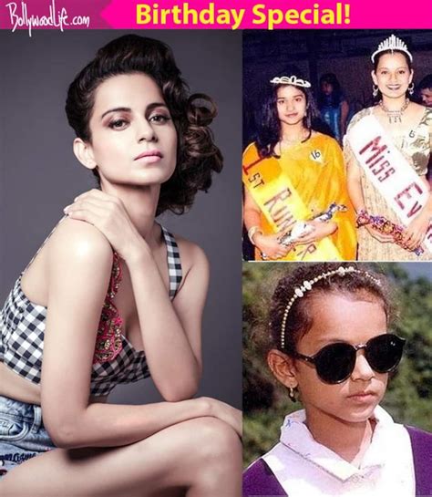 5 Childhood Pictures Of Kangana Ranaut Which Will Make You Fall In Love