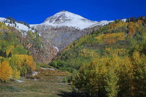 Colorado Rocky Mountains In Fall Stock Image Image Of Colorado
