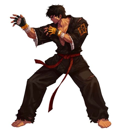 Male Fighter Grappler Portrait Rpg Character Fantasy Character