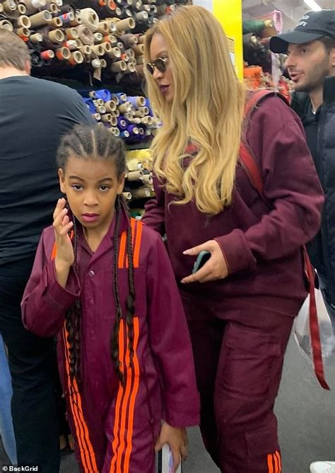 Blue Ivy Matches Mom Beyonce In Adidas X Ivy Park During Nyc Outing