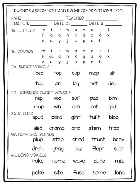 2nd Grade Snickerdoodles Free Printable Phonics Assessments Free